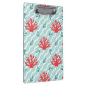 Red Coral Pattern 1 Klembord (Rechts)