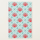 Red Coral Pattern 1 Planner (Voorkant)