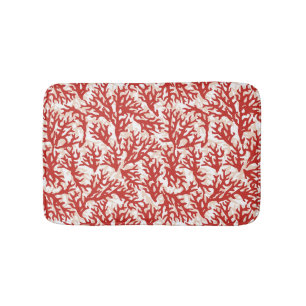 Red Coral Pattern 2 Badmat