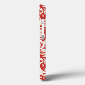 Red Coral Pattern 2 Case-Mate iPhone Case (Achterkant / Links)
