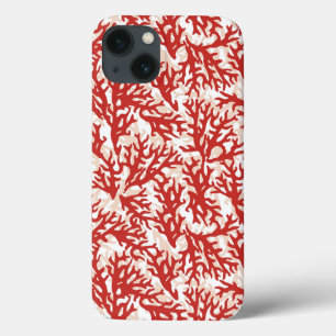 Red Coral Pattern 2 Case-Mate iPhone Case
