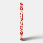 Red Coral Pattern 2 Case-Mate iPhone Case (Achterkant / Links)