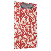 Red Coral Pattern 2 Klembord (Rechts)
