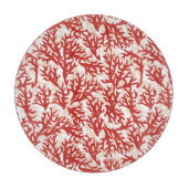 Red Coral Pattern 2 Snijplank (Voorkant)