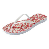 Red Coral Pattern 2 Teenslippers (Schuin)