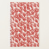 Red Coral Pattern Planner (Voorkant)