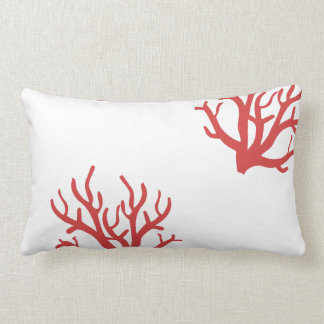Red Coral Toss Pillow Kussen