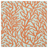 Red Coral Zee Green Ocean Stof (Swatch)