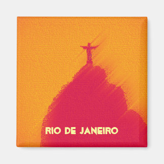 Red Corcovado Rio-Brasil Magneet