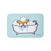 Red Corgi Bath Mat (Voorkant)