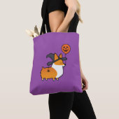 Red Corgi Halloween Bag Tote Bag (Dichtbij)