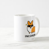 Red Corgi Incorgnito Mok (Voorkant rechts)