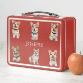  Red Corgi Lunch Box voor kinderen (In situ)