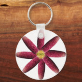 Red Corn Pattern Sleutelhanger (Voorkant)