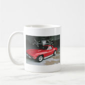 Red Corvette Koffiemok (Links)