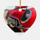 Red Corvette ~ ornament (Voorkant)