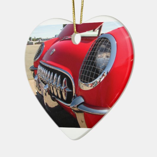 Red Corvette ~ ornament (Links)