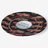 Red Corvette Paper Bord (Gekanteld)