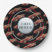 Red Corvette Paper Bord (Voorkant)