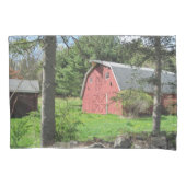 Red Country Barn Kussensloop (Voorkant)