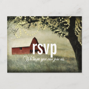 Red Country Barn   RSVP op jaarbasis Briefkaart