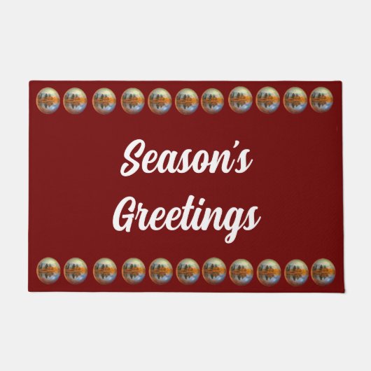 Red Country Seizoen Groeten Deurmat (Voorkant)