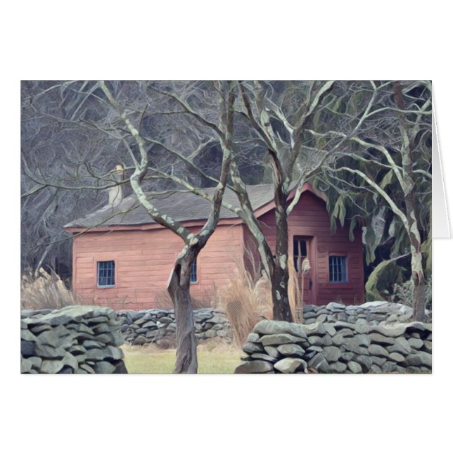 Red Country Shed (Voorkant Horizontaal)