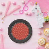 Red Country Western Verjaardagsfeest Papieren Bordje (Feest)