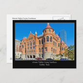 Red Courthouse Downtown Dallas Texas Briefkaart (Voorkant / Achterkant)