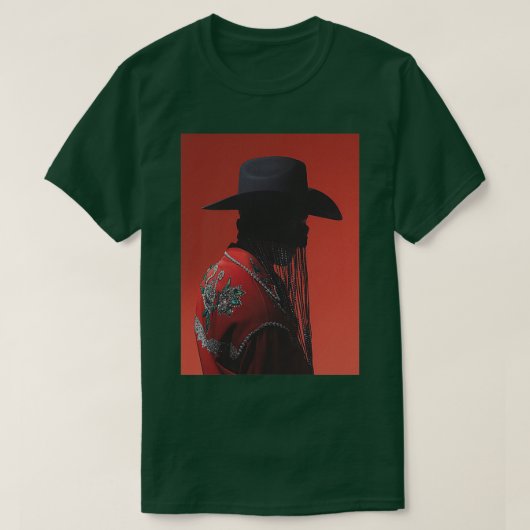 Red Cowboy Orville Peck T-shirt (Design voorkant)