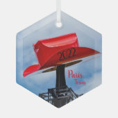 Red Cowboy Pet, Parijs, Texas Ornament (Voorkant)