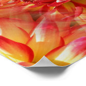 Red Cowgirl Boots Dahlia Flower Fantasy Art Poster (Hoek)