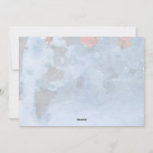 Red Crab Apple Berries Flat Photo Holiday Kaart (Achterkant)