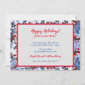 Red Crab Apple Berries in Snow New Home Kaart (Voorkant)