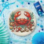 Red Crab Bake Papieren Bordje (Feest)
