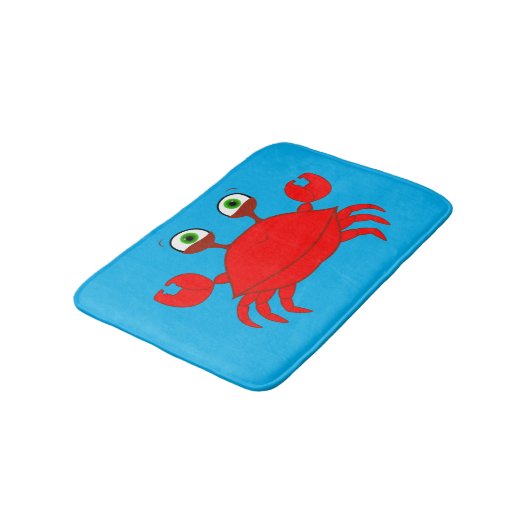 Red Crab Bath Mat (Gekanteld)