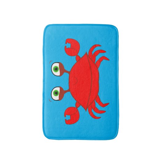 Red Crab Bath Mat (Voorkant Verticaal)