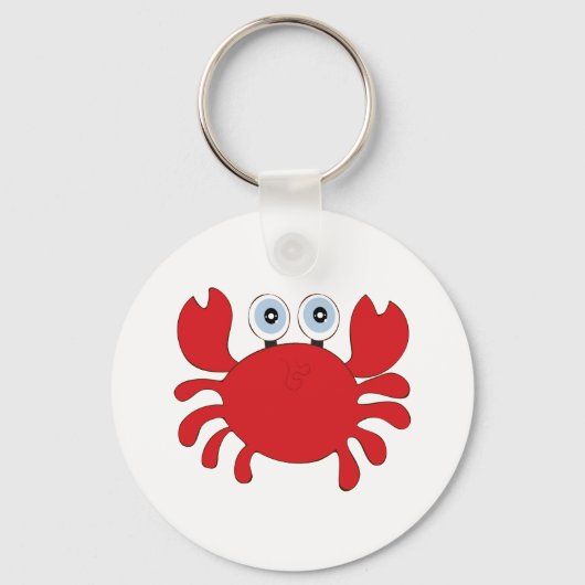 Red Crab Food Sleutelhanger (Voorkant)