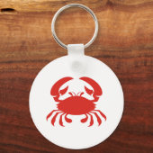 Red Crab Logo Sleutelhanger (Voorkant)