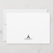 Red Crab Note-kaarten \ - Hartelijk dank Notitiekaartje (Achterkant)