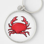 Red Crab Premium Sleutelhanger (Voorkant)