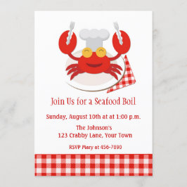 Red Crab Seafood Boil Kaart
