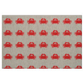 Red Crab Silhouette Stof (Fat Quarter)