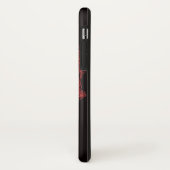 Red Crackhead Skull Case-Mate iPhone Case (Achterkant/links)