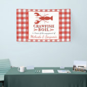 Red Crawfish Boil Seafood Picnic Engagement Party Spandoek (Beurs)