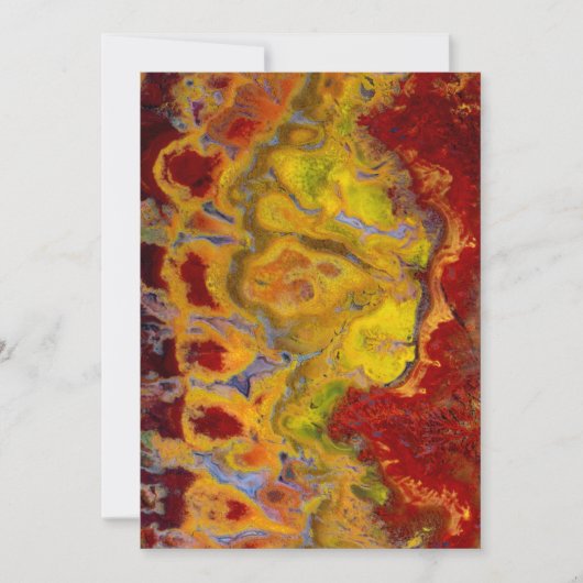 Red Crayola Jasper Bedankkaart (Voorkant)