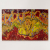 Red Crayola Jasper Legpuzzel (Horizontaal)