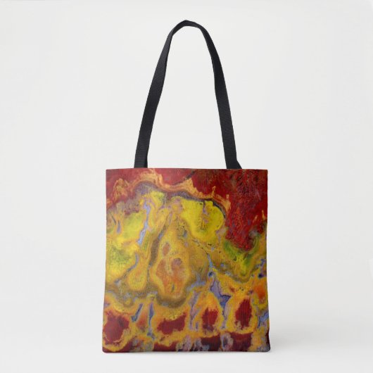 Red Crayola Jasper Tote Bag (Voorkant)