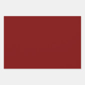 Red Cream Gold Leopard Animal Birthday Inpakpapier Vel (Voorkant 2)