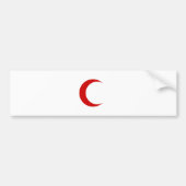 Red Crescent Bumpersticker (Voorkant)